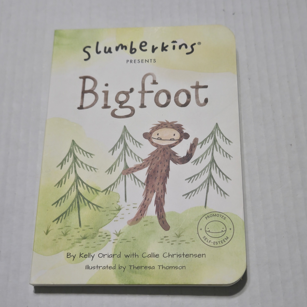Children's Book with Bigfoot Illustration
